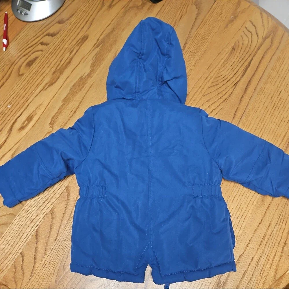 Oshkosh B’gosh Toddler Baby Hooded Winter Coat Boys 24M Blue